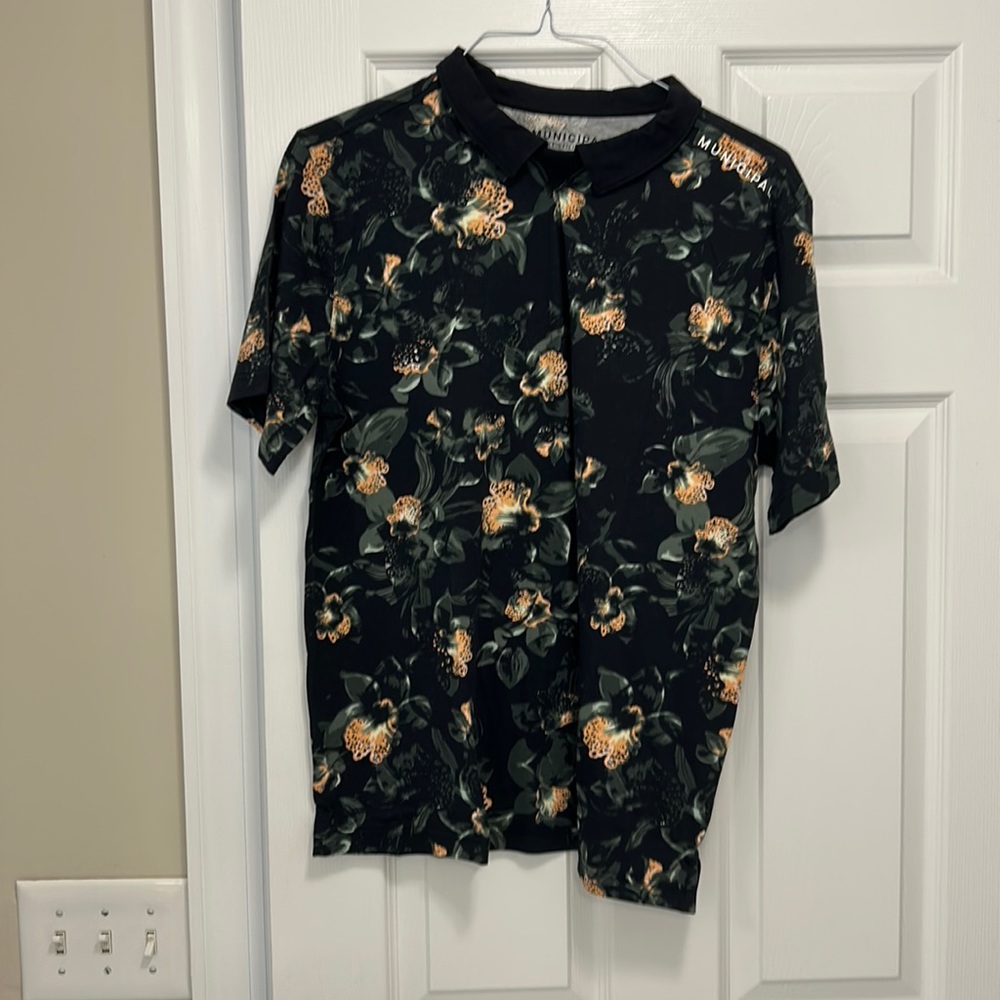 Brand new! Never Worn. Municipal collared tee